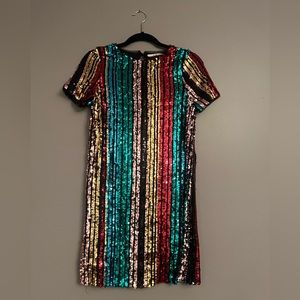 Boutique Sparkly Mini Dress